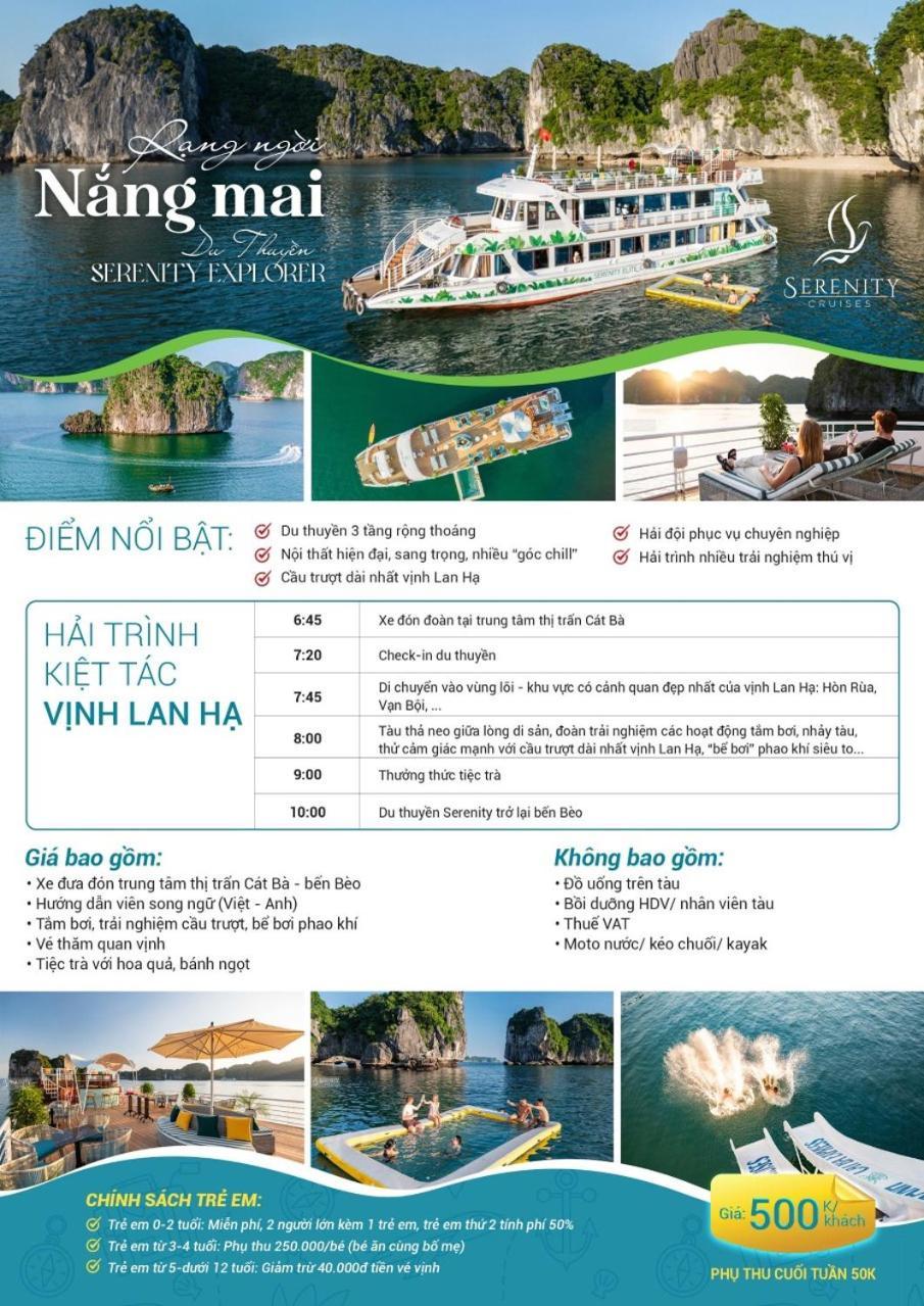 Emerald Hotel Cat Ba Dong Khe Sau Екстер'єр фото