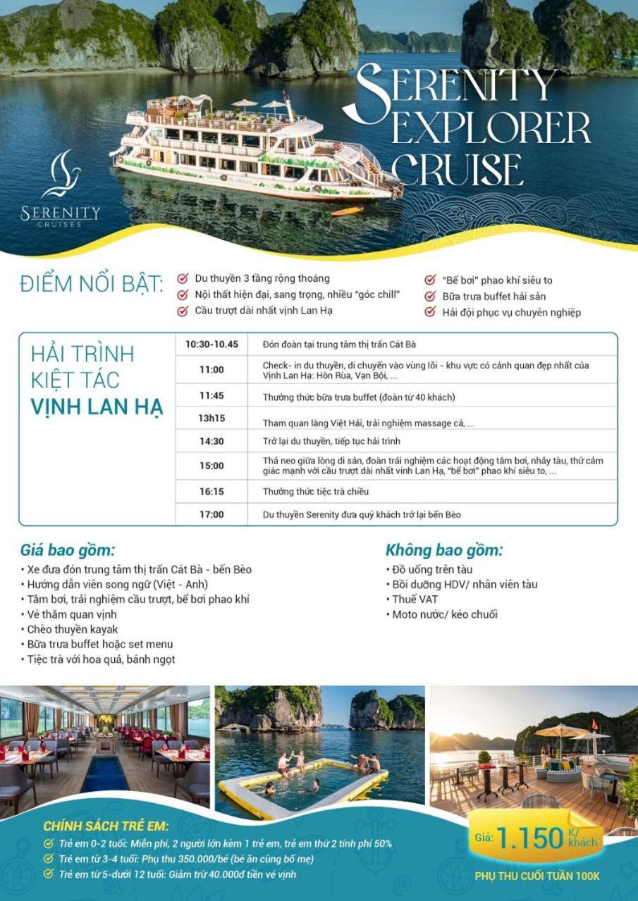 Emerald Hotel Cat Ba Dong Khe Sau Екстер'єр фото